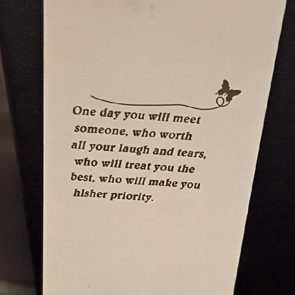 Dior Gold-tone Stainless Steel Letter D and Bead Pendant Necklace - Picture 3 of 6